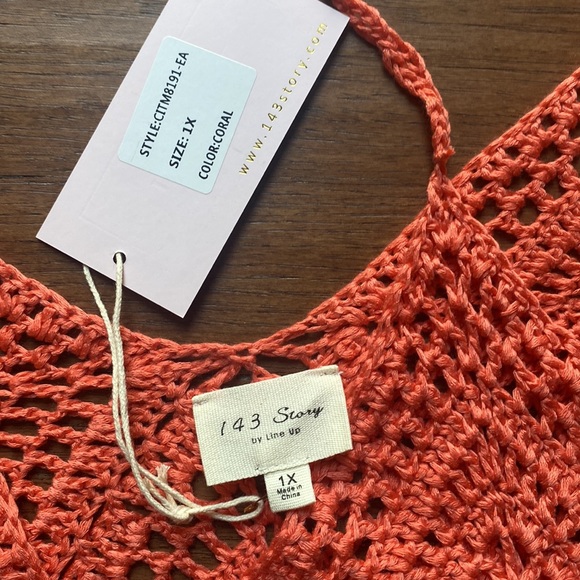 143 Story Crochet Bra top - Picture 2 of 5